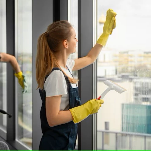 Building Glass Cleaning